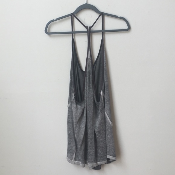 Free People Graphite Racerback Tank - Picture 4 of 8